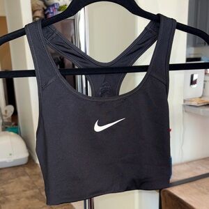 Nike Women's Black and White Sports Bra